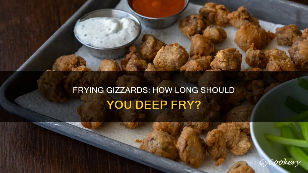 How Long Do You Deep Fry Gizzards
