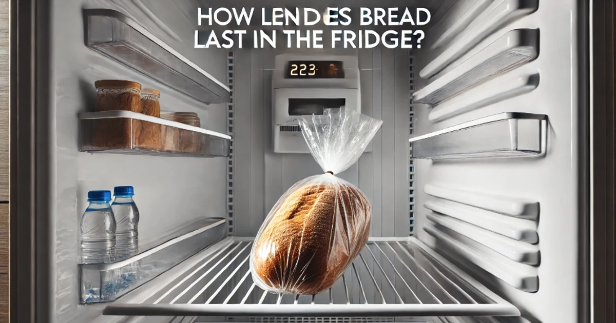 How Long Bread Lasts in Fridge