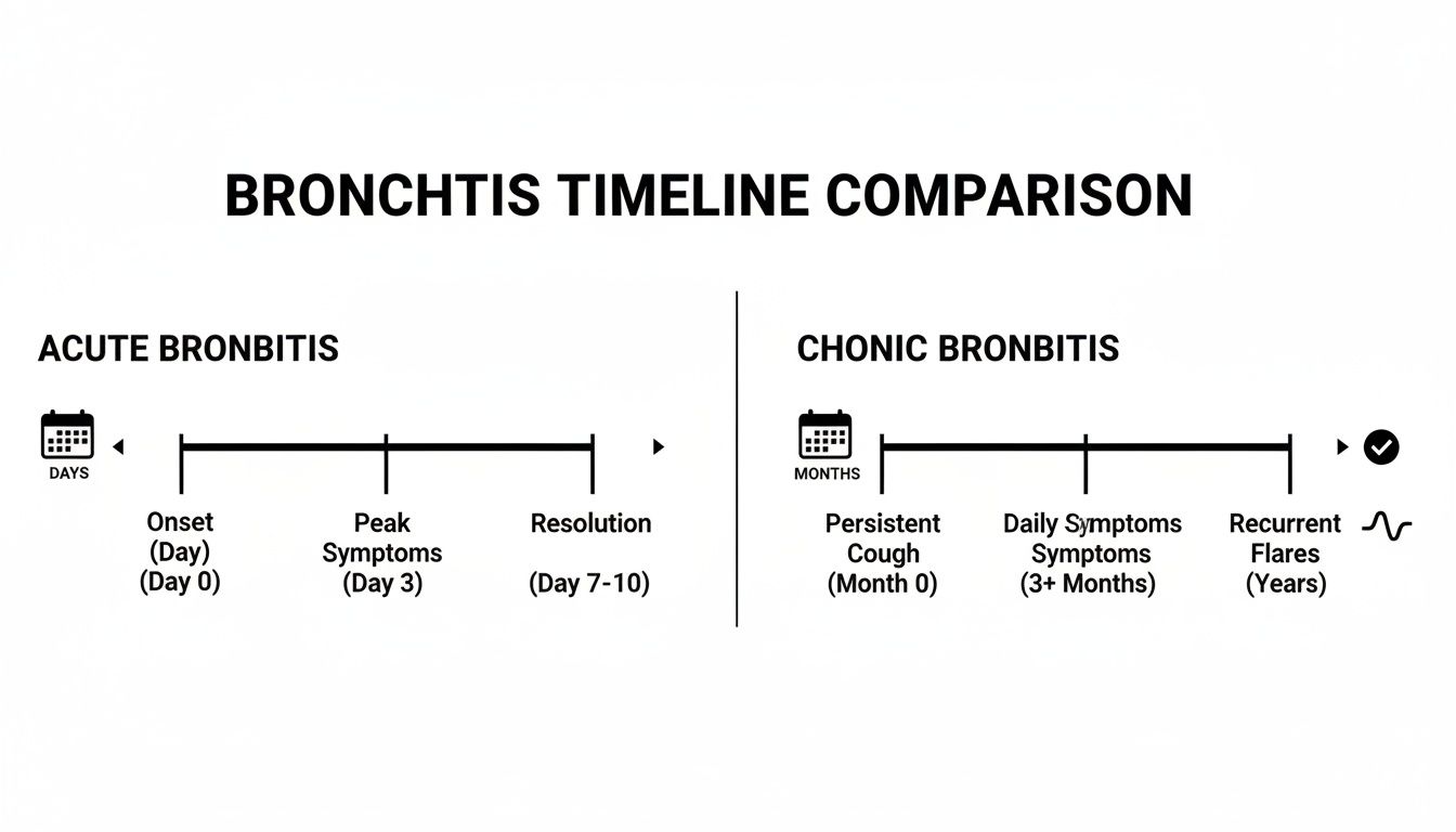 How Long Does Bronchitis Last Without Antibiotics