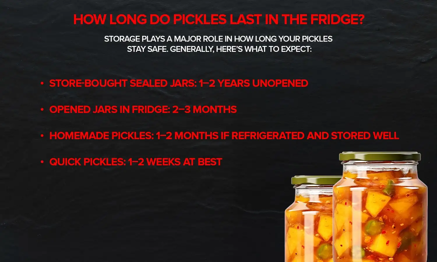 Do Pickles Go Bad in Fridge