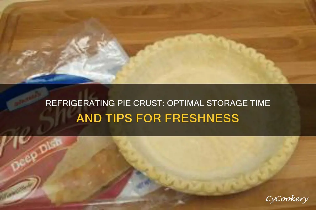 How Long Can Pie Crust Stay in the Fridge