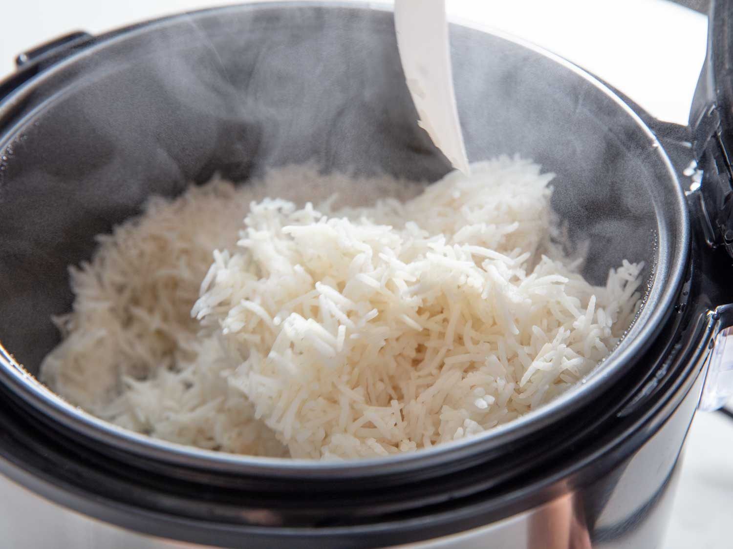 Basmati Rice in Rice Cooker