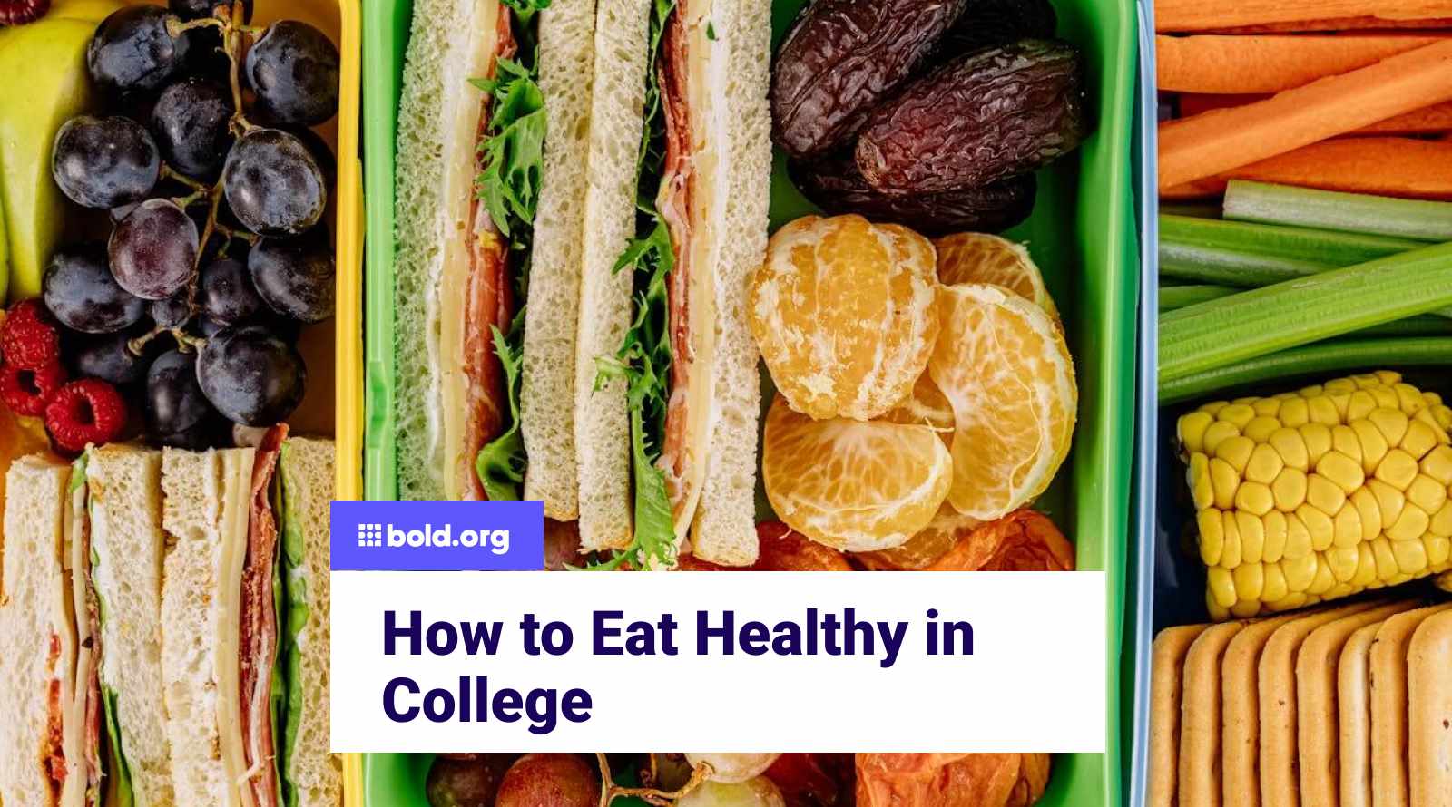 How to Eat Healthy in College