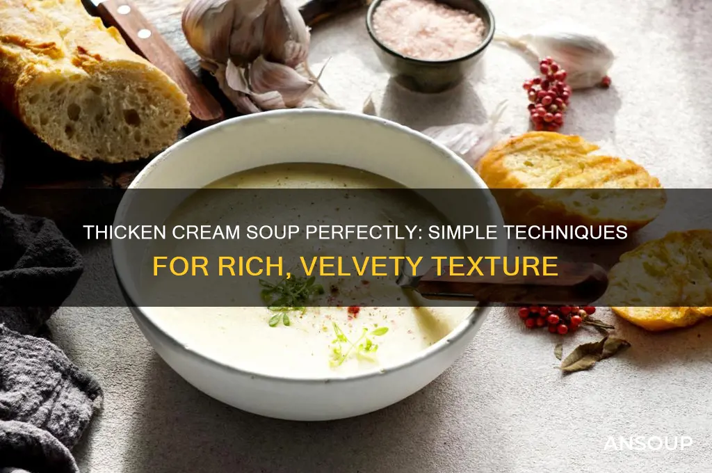 How to Thicken a Cream Soup