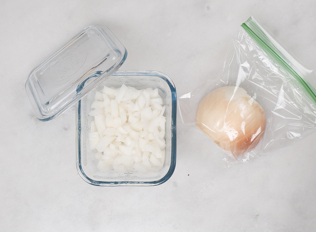 How to Store Onions Once Cut