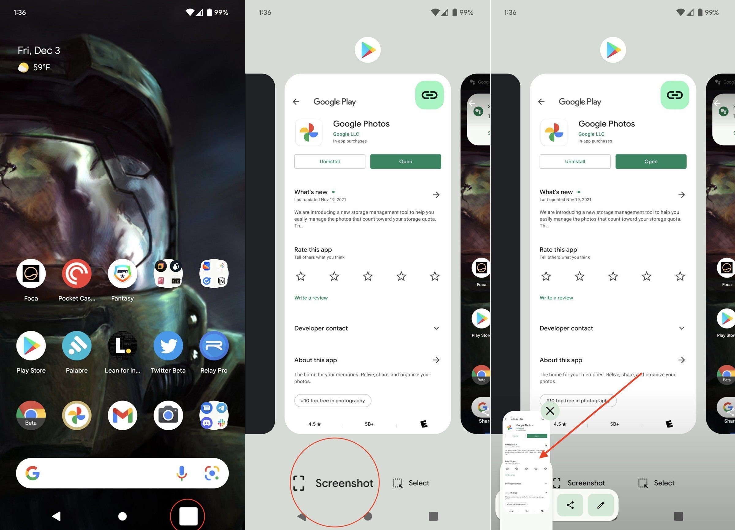 How to Take Screenshots on a Google Pixel