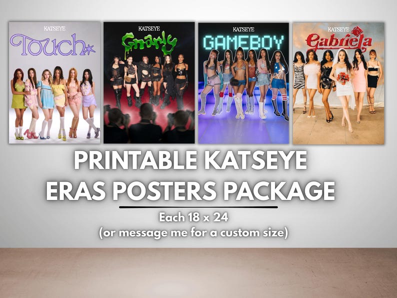 Where to Buy Katseye Posters