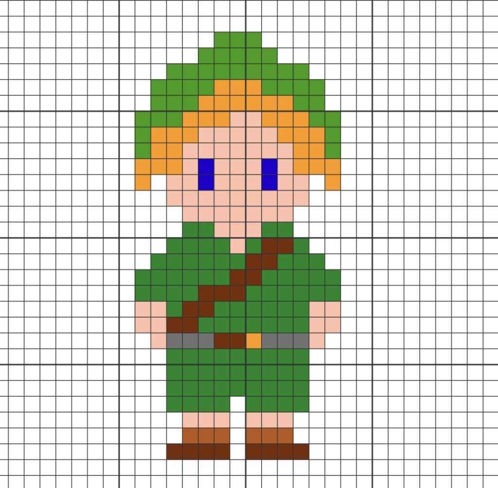 ゼルダの伝説ドット絵の魅力と進化！初代から神トラ・自作図案まで解説