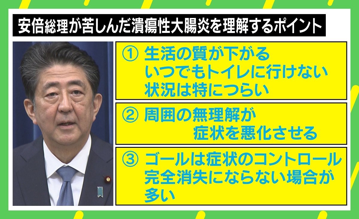 安倍元首相を襲った難病の真相と2度の電撃辞任｜潰瘍性大腸炎の全貌