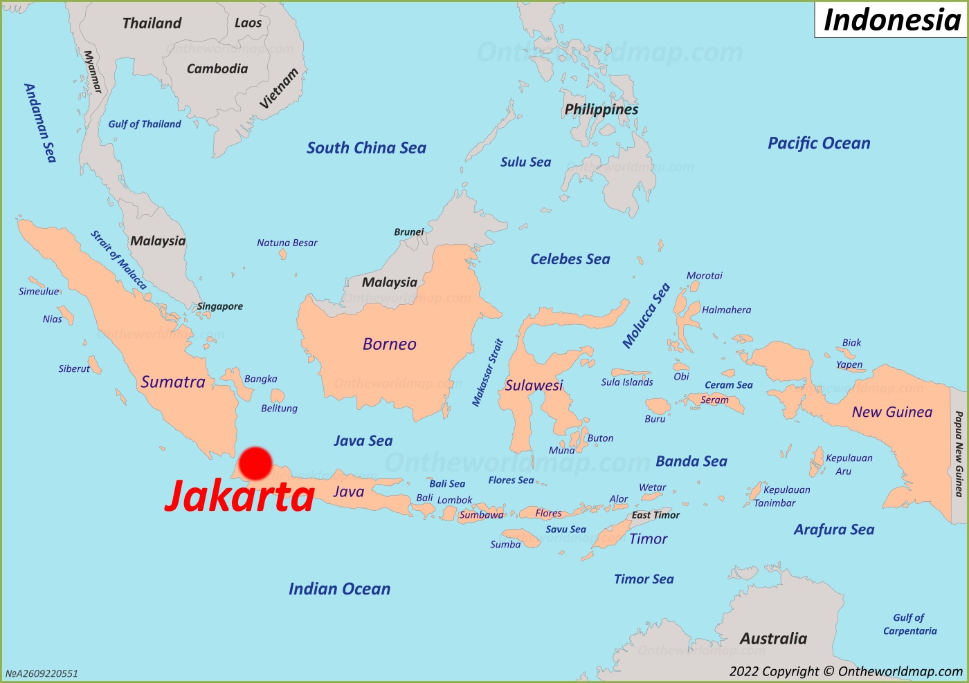 Is Jakarta in Indonesia