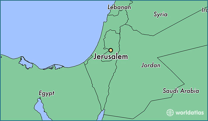 Where Is Jerusalem Located in Israel