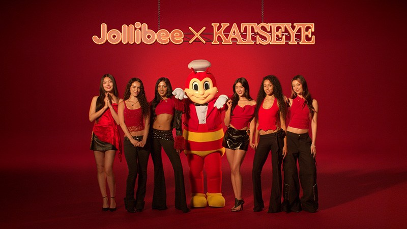 Jollibee X Katseye Shared Dream Corduroy Bomber Jacket