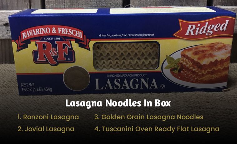 How Many Lasagna Noodles in a Box