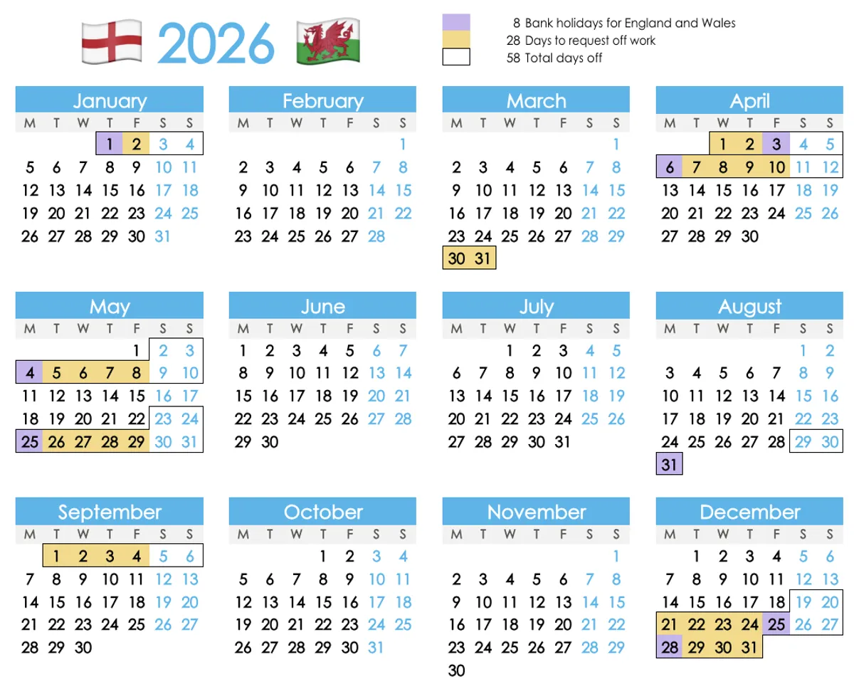 Is There an Extra Bank Holiday in 2026