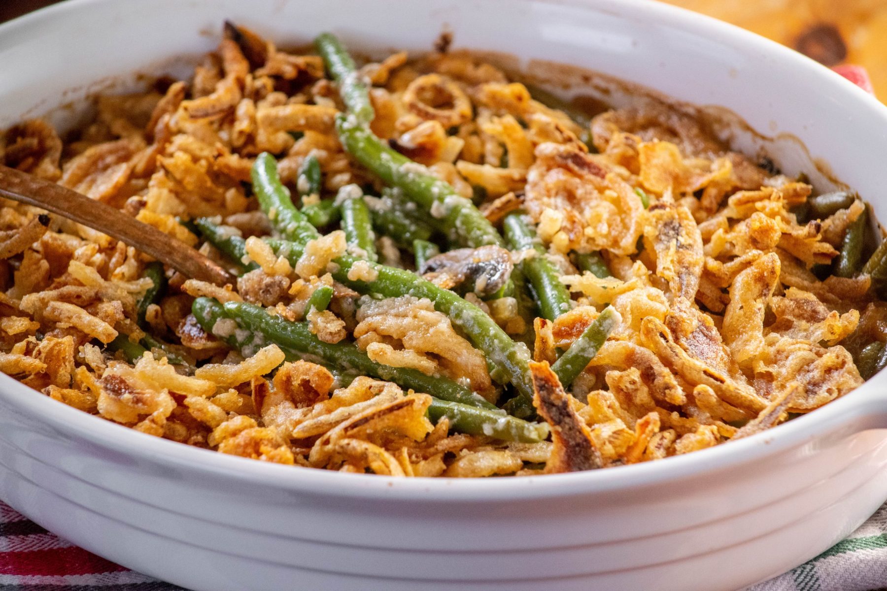 Make Ahead Green Bean Casserole