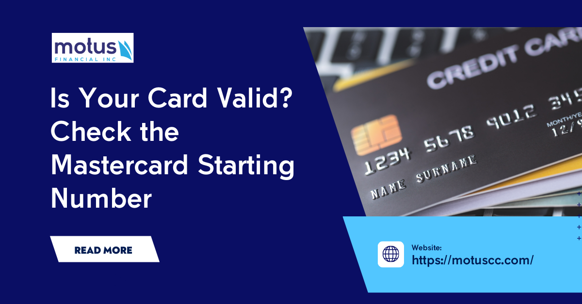 Mastercard Card Number Starts With