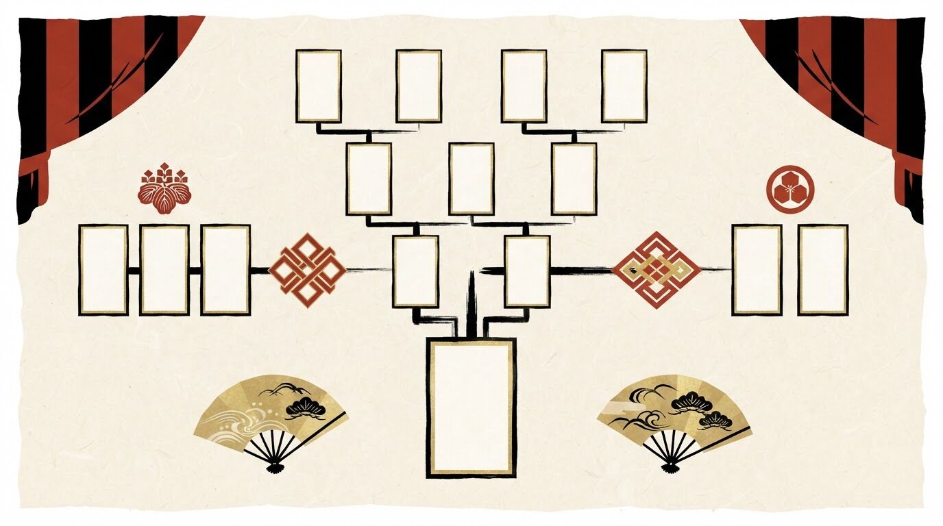 中村児太郎の家系図と成駒屋の血統｜福助との絆や親戚関係を徹底解説