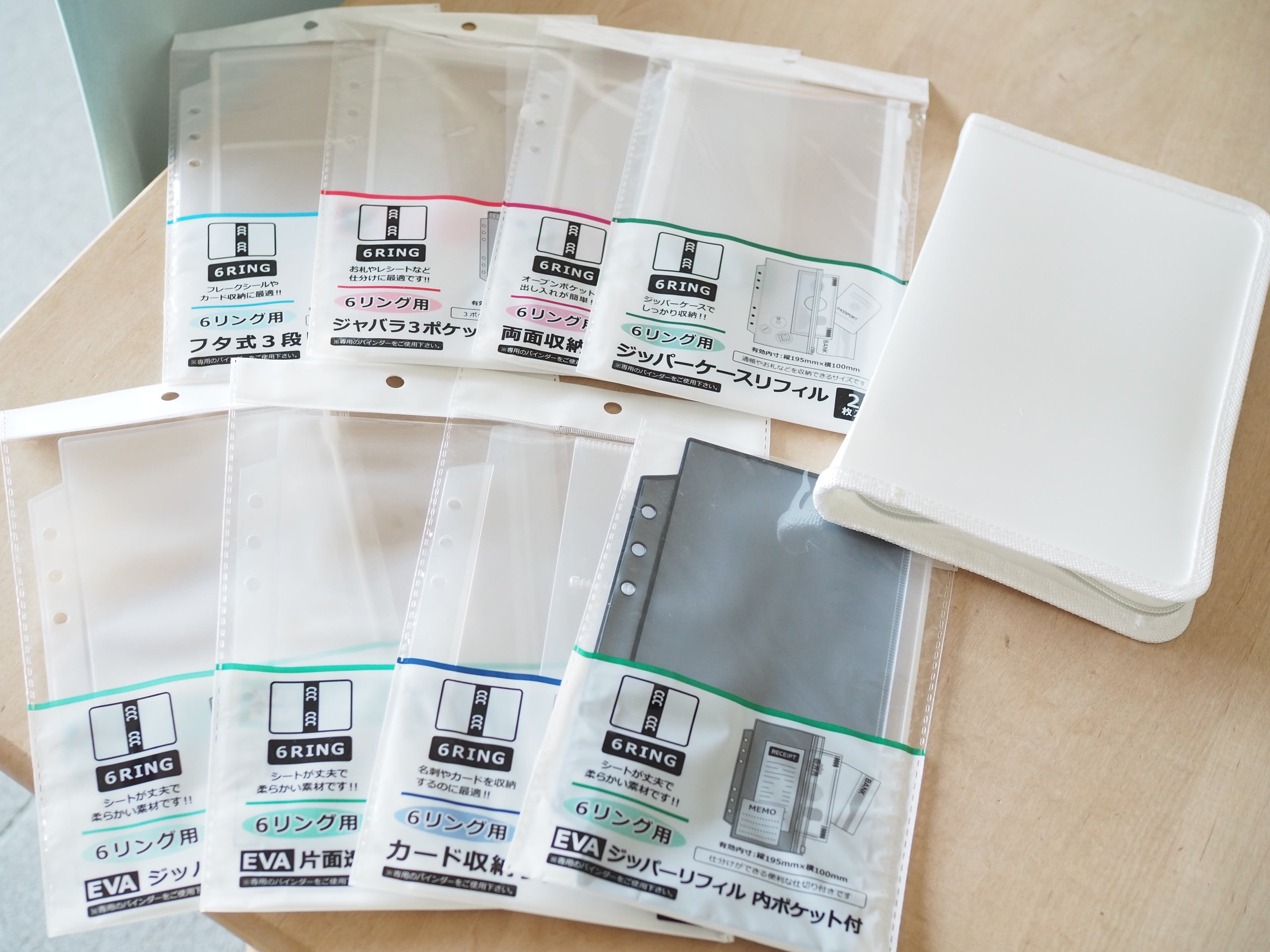セリア6リングファイル最新活用術！トレカ＆アクスタの神収納テク