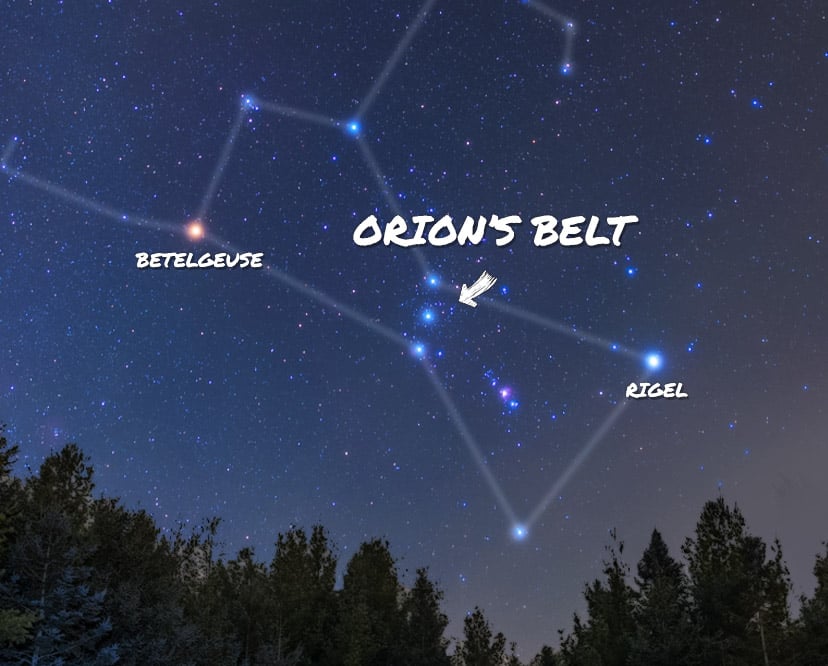 Orion's Belt Stars