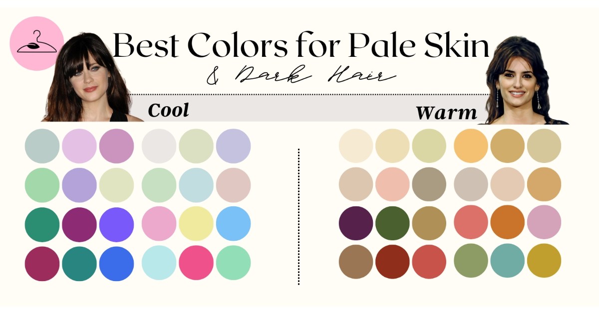 Pale Skin Colors Look Best