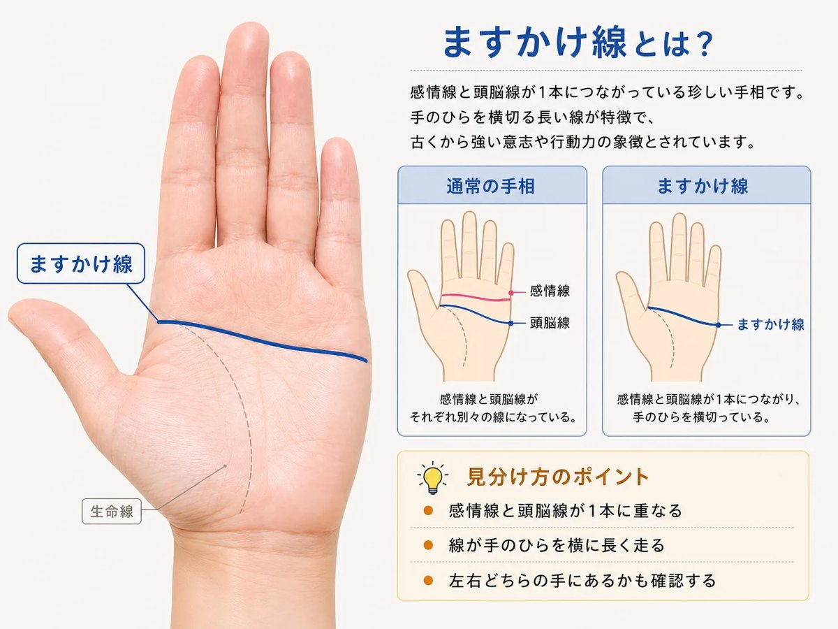 両手ますかけ線の女性は結婚できない？離婚の真相と相性抜群な男性像
