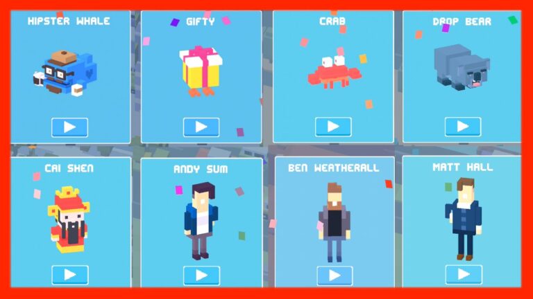 How to Get Secret Characters in Crossy Road