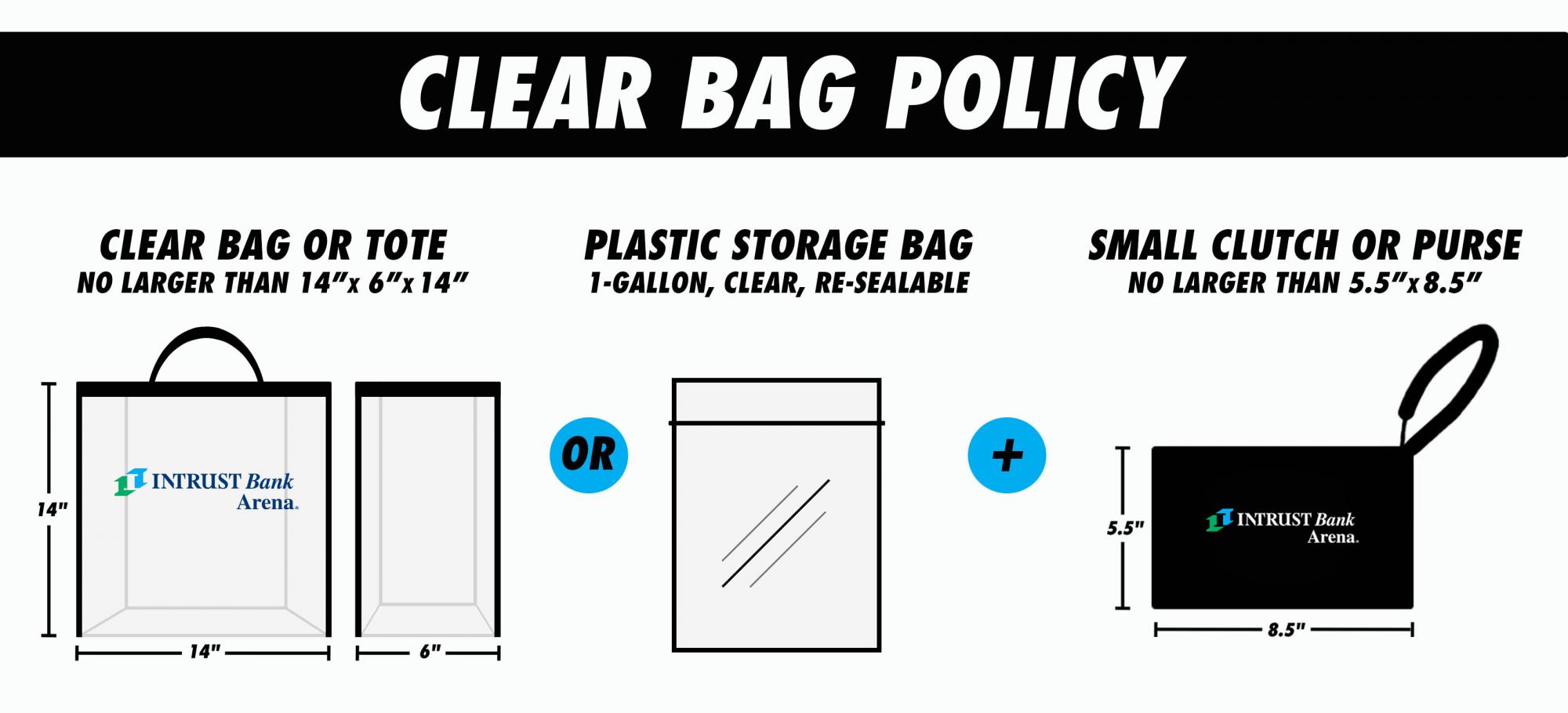 The Trusts Arena Bag Policy