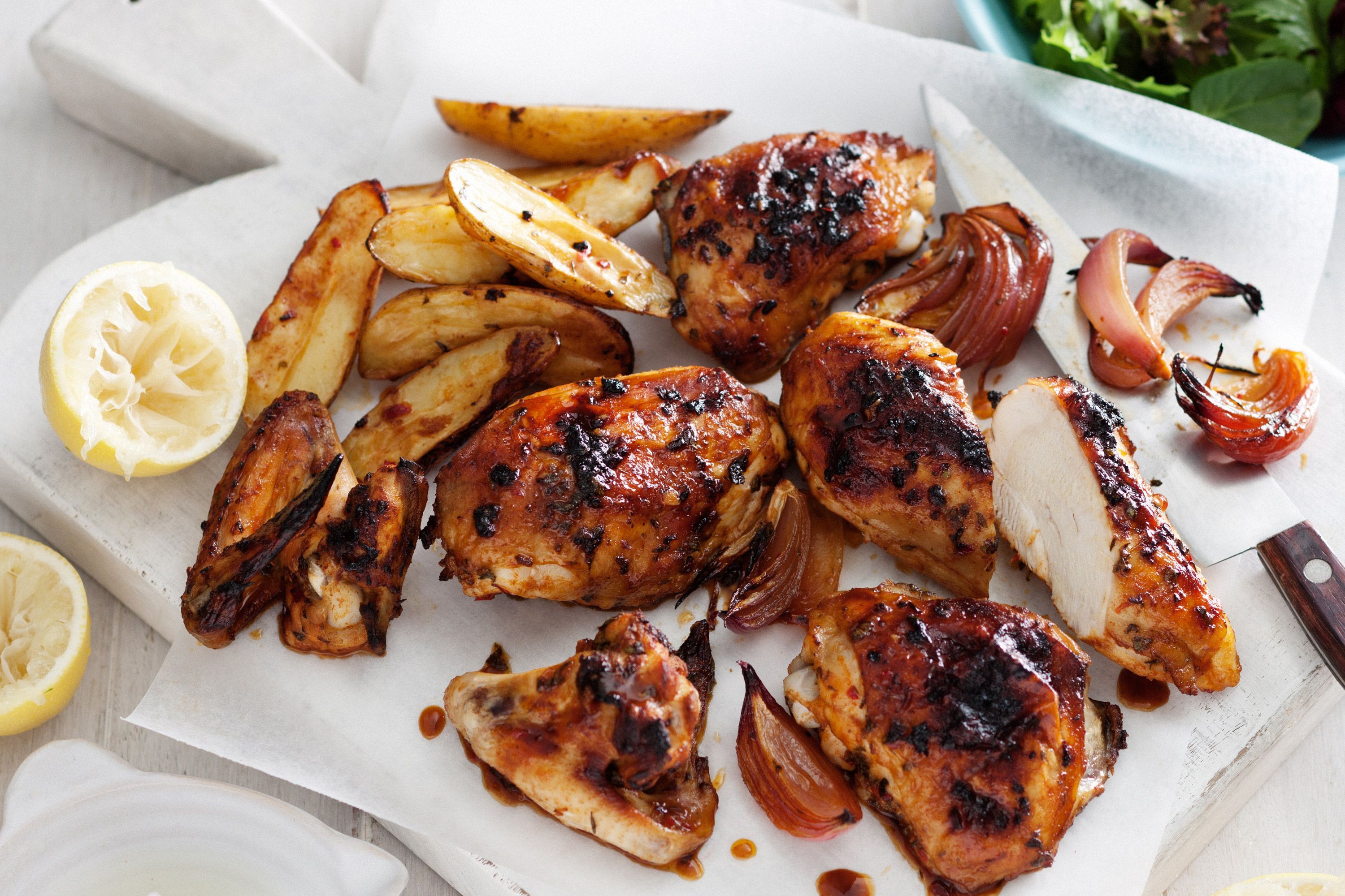 Oven Roast Chicken Pieces
