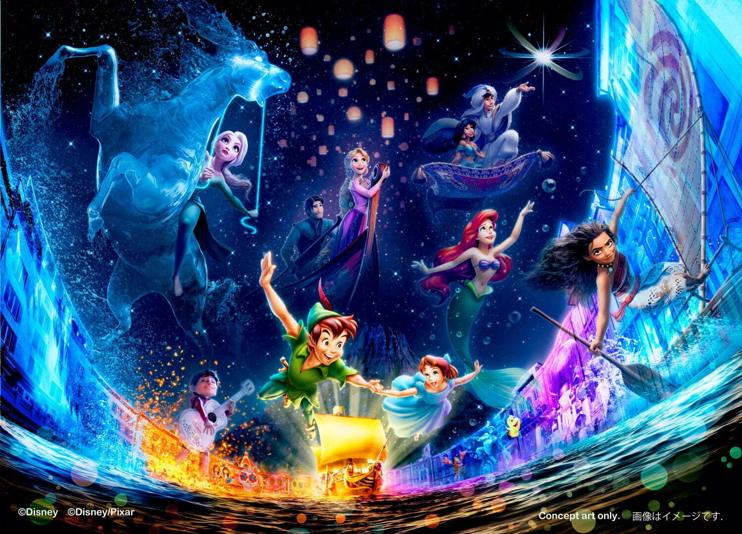 【2026年最新】ディズニーシー夜パレード攻略！ビリーヴ穴場と鑑賞術