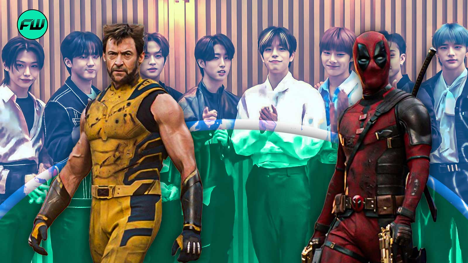 Stray Kids and Hugh Jackman