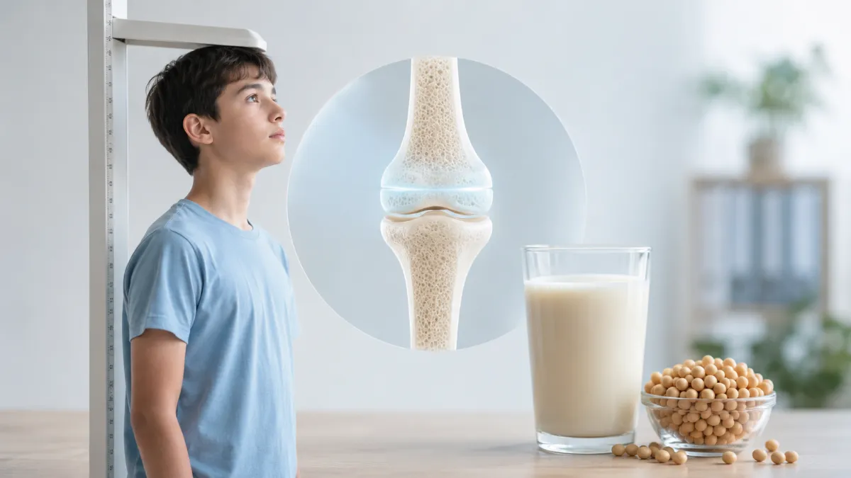 豆乳で身長は伸びるのか？止まる噂の真相と成長期の正しい飲み方