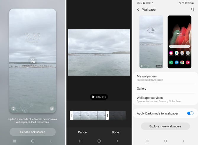 How to Set Live Wallpaper on Samsung