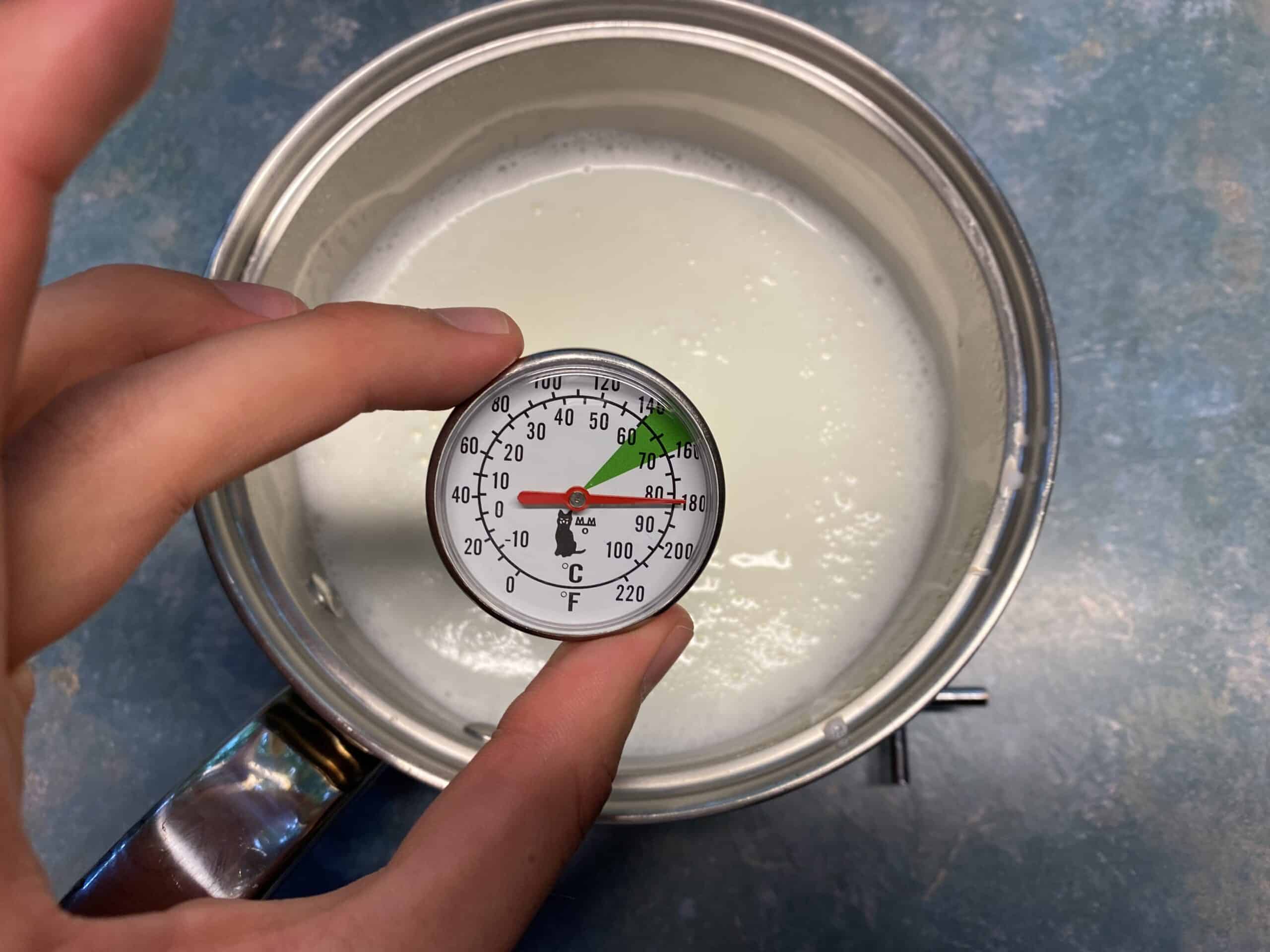 Scalding Temperature of Milk