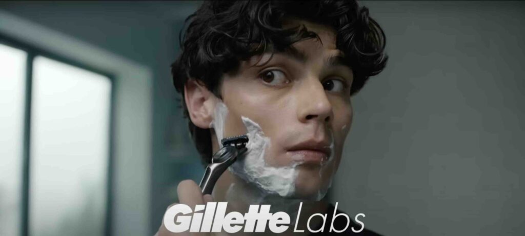 Who Is on the Gillette Labs Commercial