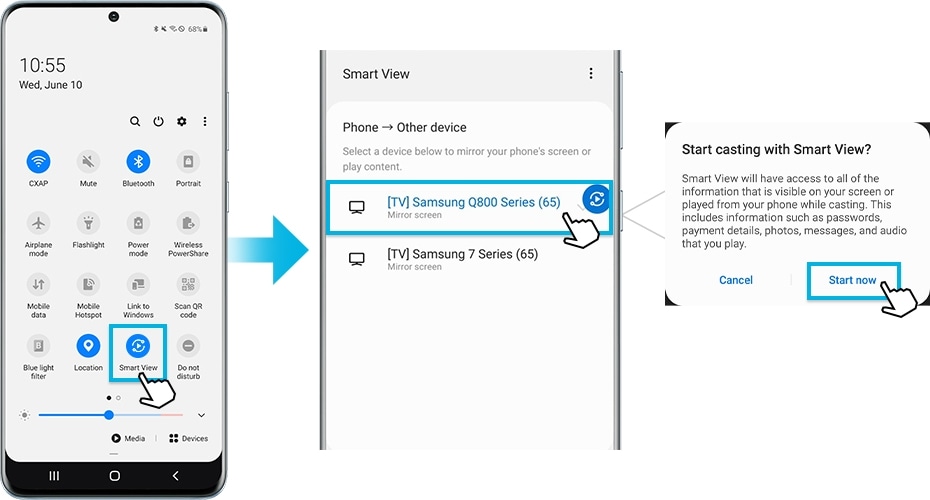 How to Use Smart View Samsung