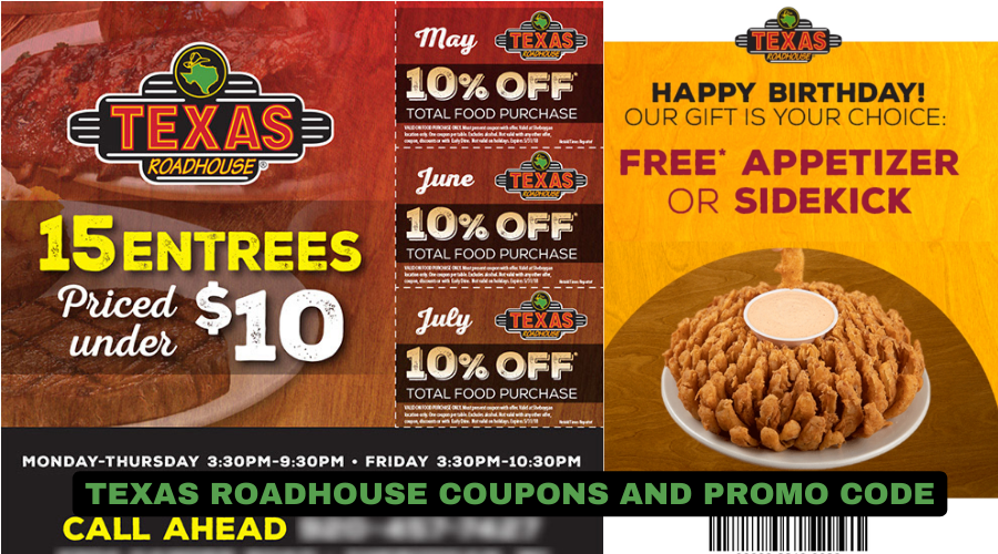 Promo Code for Texas Roadhouse