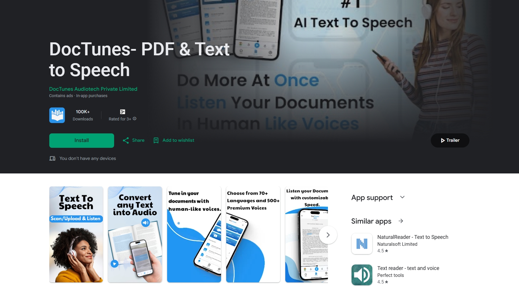 Best Text to Speech App for Pdf