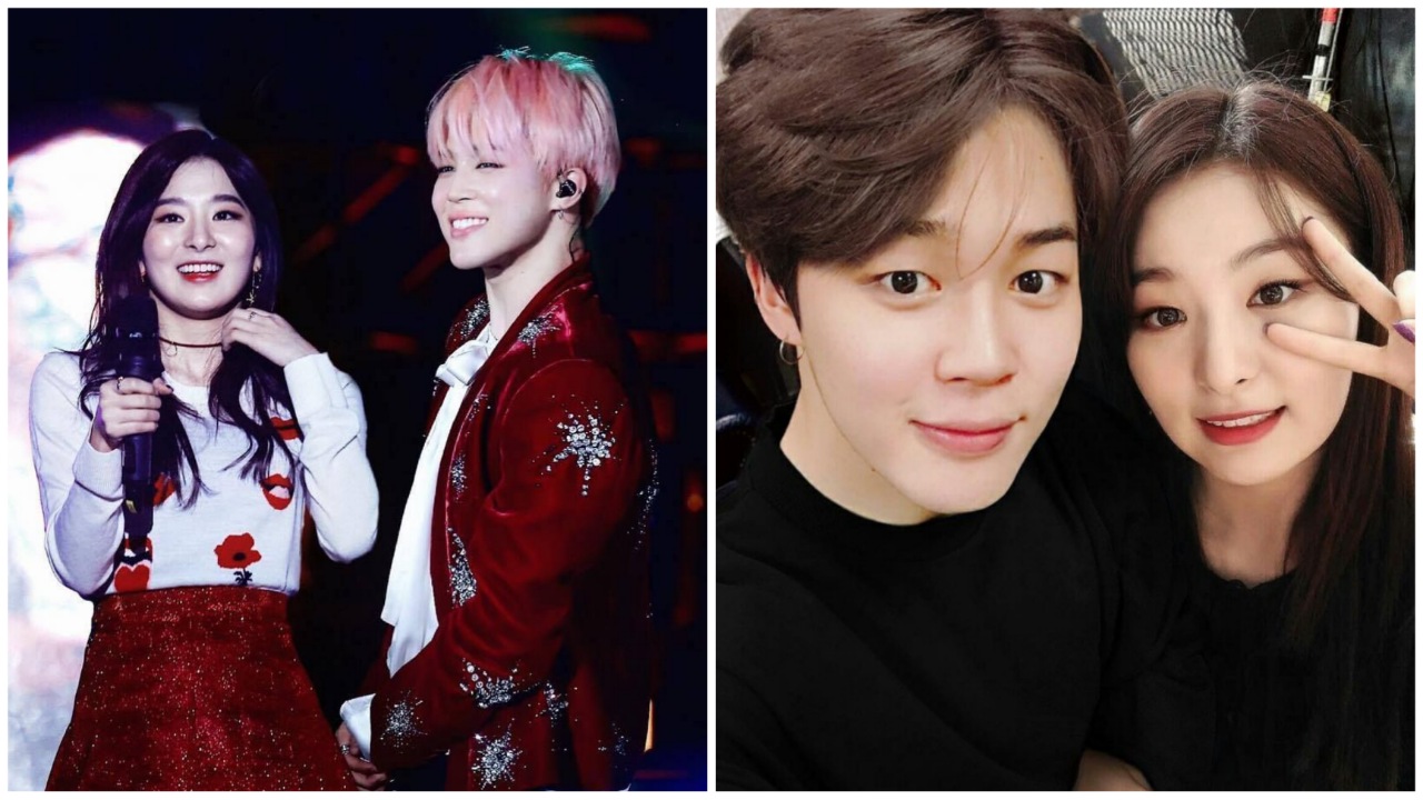 Bts Jimin Reacts to Red Velvet Seulgi& 39