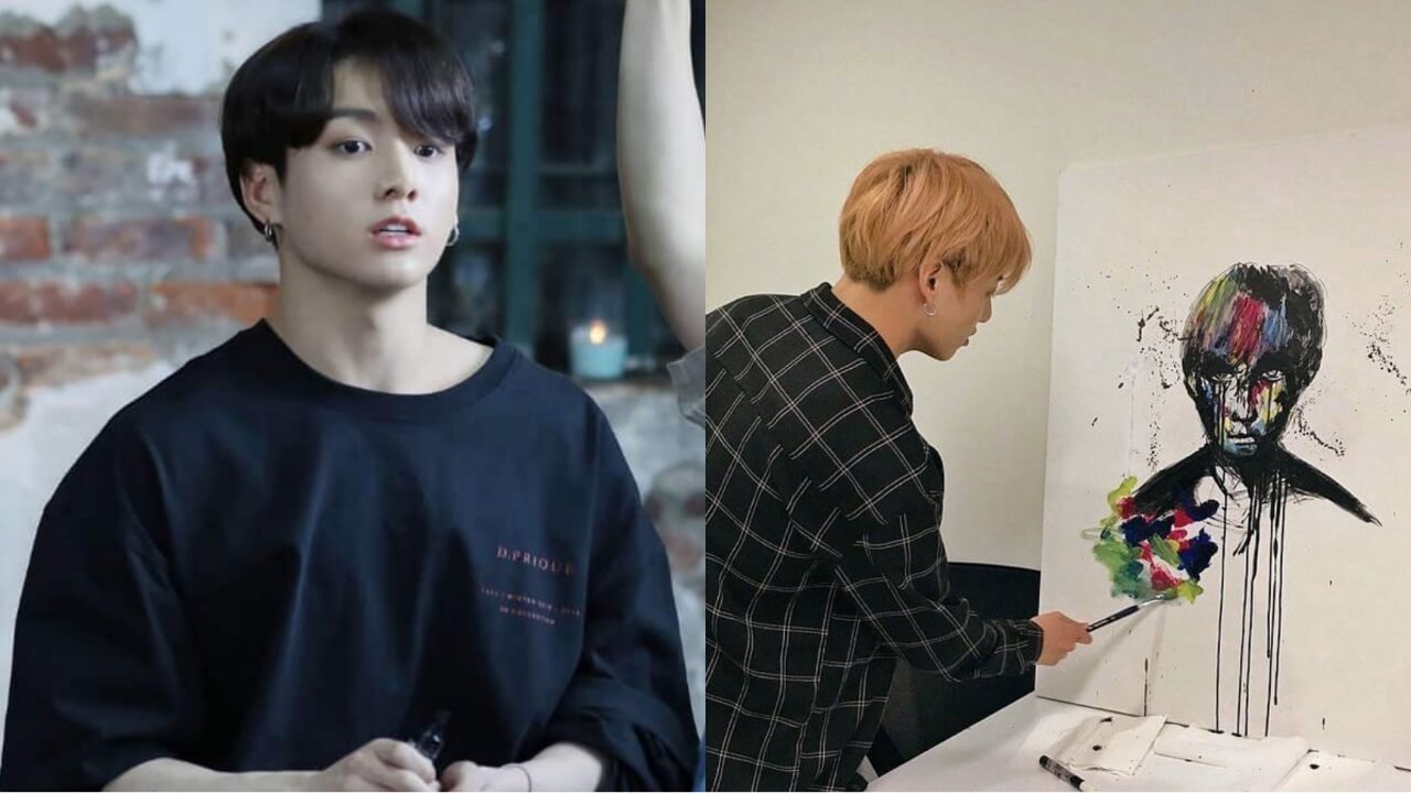 Who Is the Painting Jungkook Painted
