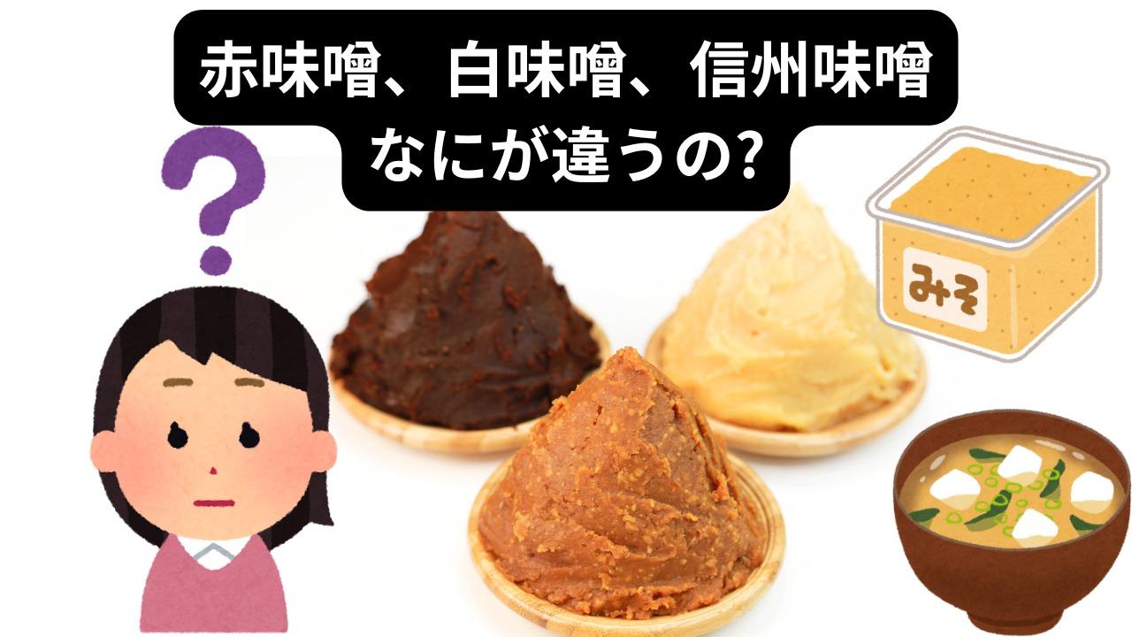赤味噌と白味噌の違いを徹底解剖！色と塩分の真相から料理の黄金比まで