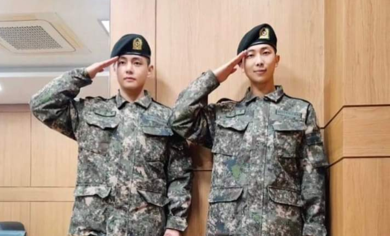 Bts Rm and v Have Graduated from Their Military Training