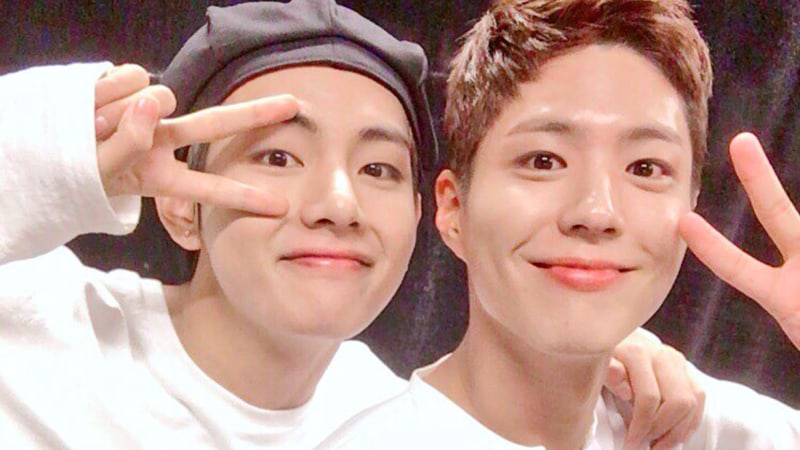 V and Park Bo Gum Big Bang
