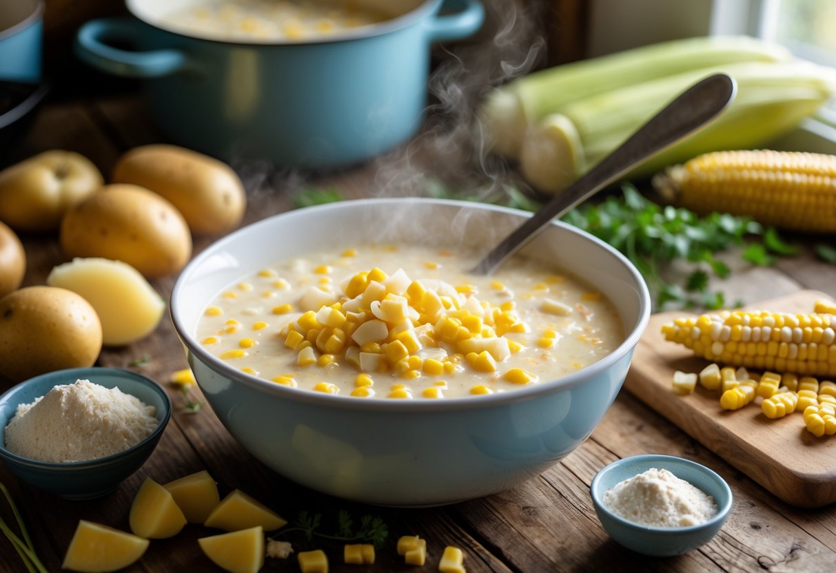 How to Thicken Corn Chowder