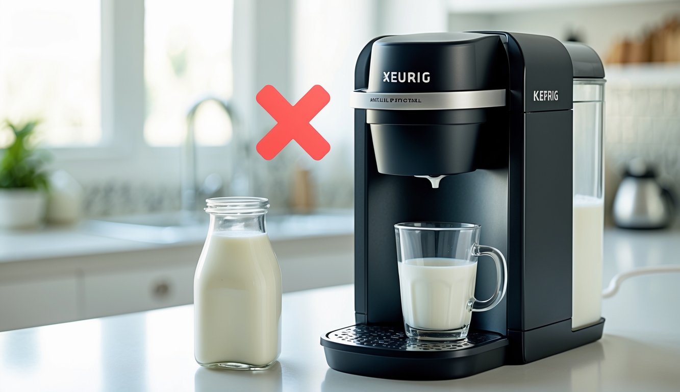 Can I Put Milk in a Keurig