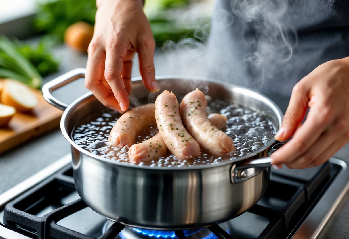 How to Boil Sausages