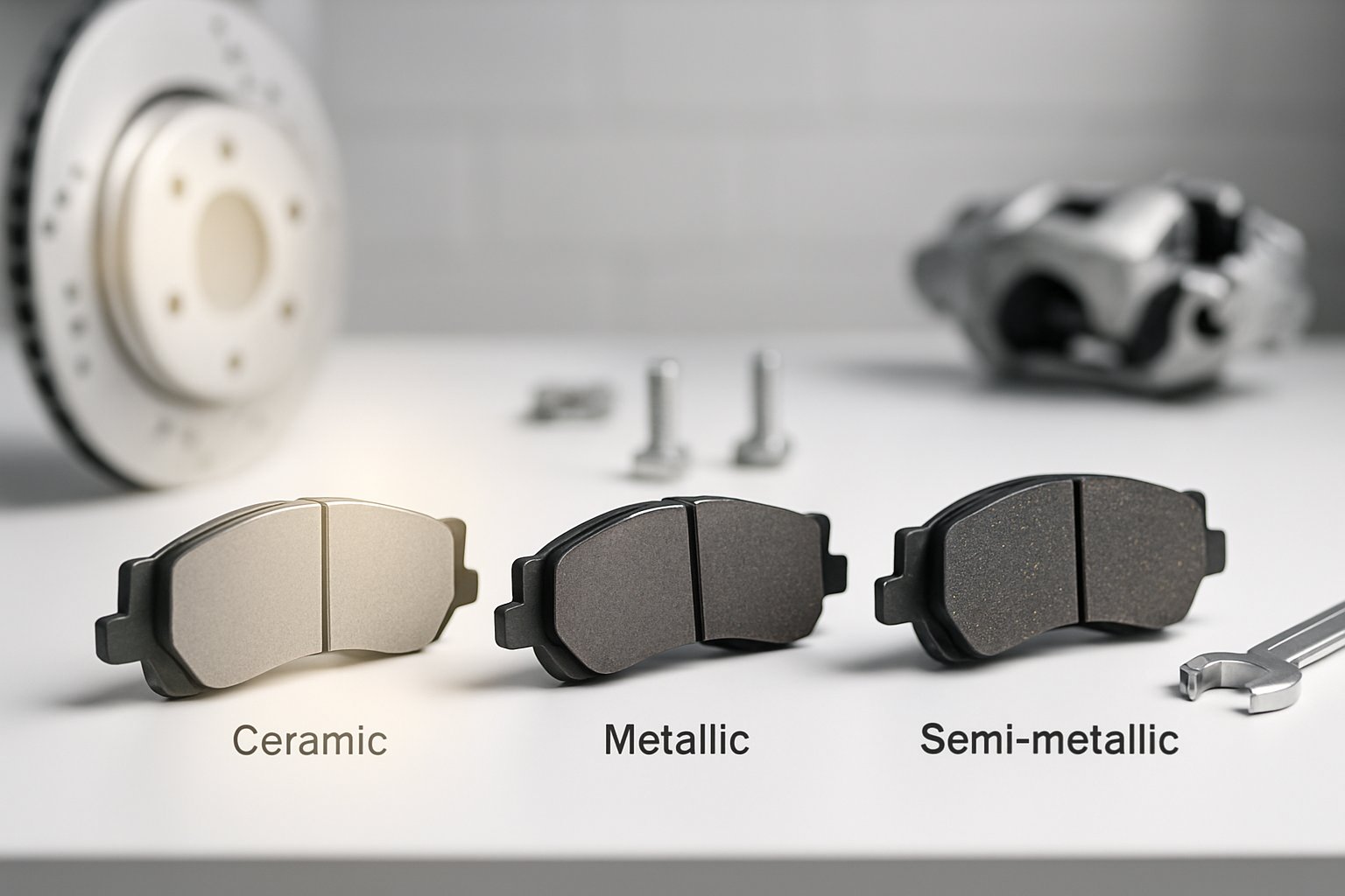 Ceramic vs Metallic Brake Pad