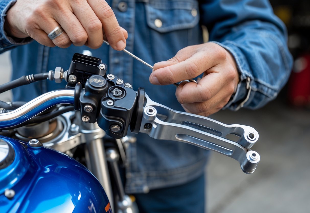 How to Tighten Clutch Cable on Motorcycle