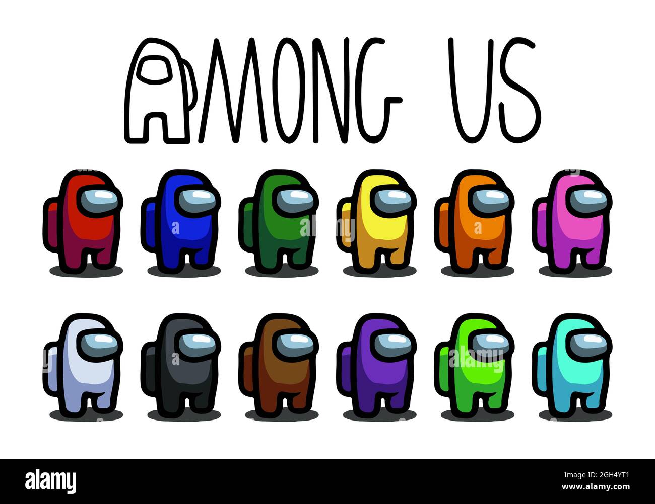 What Are the Among Us Characters Called