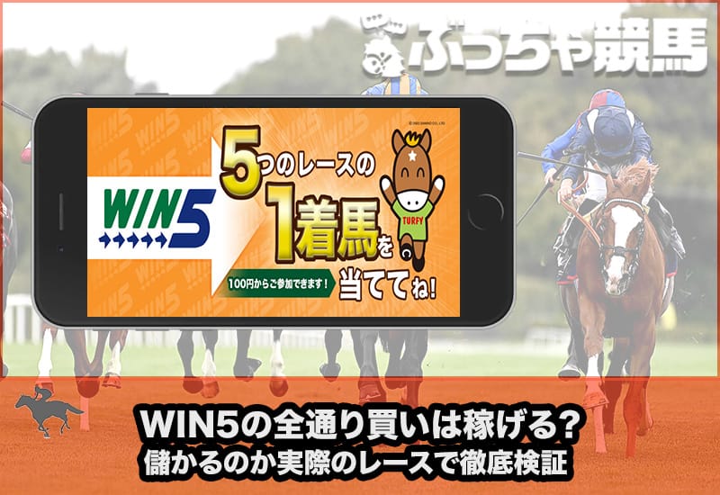 Win5全通り買いは儲かる？購入費用1.8億と控除率の罠を暴く